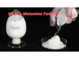 Industrial Grade 99.5%min Melamine Powder with Competitive Price Manufacturer & Supplier