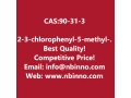 2-3-chlorophenyl-5-methyl-4h-pyrazol-3-one-manufacturer-cas90-31-3-small-0