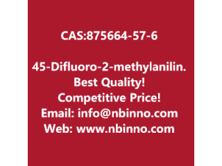 4,5-Difluoro-2-methylaniline manufacturer CAS:875664-57-6
