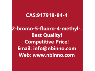 2-bromo-5-fluoro-4-methyl-3-nitropyridine manufacturer CAS:917918-84-4
