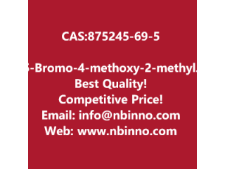 5-Bromo-4-methoxy-2-methylbenzoic acid manufacturer CAS:875245-69-5

