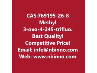 Methyl 3-oxo-4-(2,4,5-trifluorophenyl)butanoate manufacturer CAS:769195-26-8
