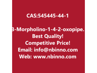3-Morpholino-1-(4-(2-oxopiperidin-1-yl)phenyl)-5,6-dihydropyridin-2(1H)-one manufacturer CAS:545445-44-1
