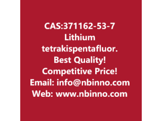 Lithium tetrakis(pentafluorophenyl)borate ethyl etherate manufacturer CAS:371162-53-7