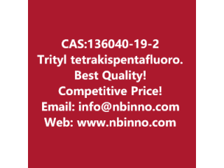 Trityl tetrakis(pentafluorophenyl)borate manufacturer CAS:136040-19-2
