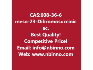 Meso-2,3-Dibromosuccinic acid manufacturer CAS:608-36-6