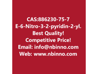 (E)-6-Nitro-3-[2-(pyridin-2-yl)ethenyl]-1-(tetrahydro-2H-pyran-2-yl)-1H-indazole manufacturer CAS:886230-75-7
