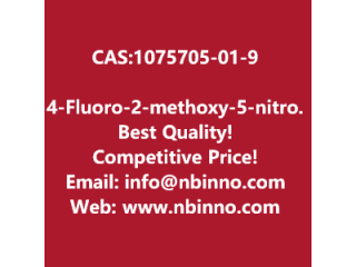 4-Fluoro-2-methoxy-5-nitroaniline manufacturer CAS:1075705-01-9
