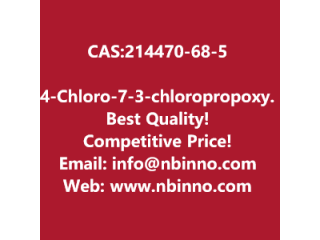 4-Chloro-7-(3-chloropropoxy)-6-methoxyquinoline-3-carbonitrile manufacturer CAS:214470-68-5
