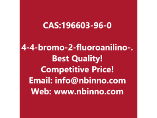 4-(4-bromo-2-fluoroanilino)-6-methoxy-1H-quinazolin-7-one manufacturer CAS:196603-96-0
