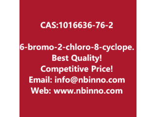 6-bromo-2-chloro-8-cyclopentyl-5-methylpyrido[2,3-d]pyrimidin-7-one manufacturer CAS:1016636-76-2
