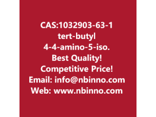 Tert-butyl 4-(4-amino-5-isopropoxy-2-methylphenyl)piperidine-1-carboxylate manufacturer CAS:1032903-63-1