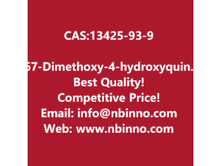 6,7-Dimethoxy-4-hydroxyquinoline manufacturer CAS:13425-93-9
