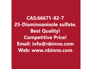 2,5-Diaminoanisole sulfate manufacturer CAS:66671-82-7
