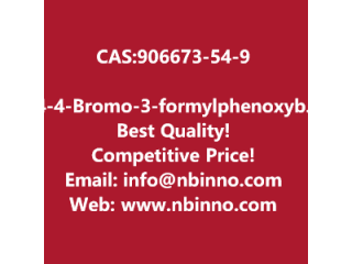 4-(4-Bromo-3-formylphenoxy)benzonitrile manufacturer CAS:906673-54-9
