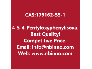 4-[5-(4-Pentyloxyphenyl)isoxazol-3-yl]benzoic acid manufacturer CAS:179162-55-1