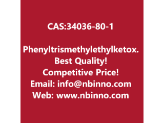 Phenyltris(methylethylketoximio)silane manufacturer CAS:34036-80-1
