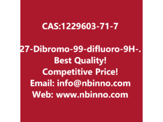 2,7-Dibromo-9,9-difluoro-9H-fluorene manufacturer CAS:1229603-71-7
