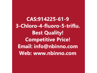 3-Chloro-4-fluoro-5-(trifluoromethyl)aniline manufacturer CAS:914225-61-9