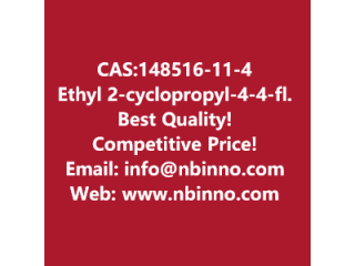 Ethyl 2-cyclopropyl-4-(4-fluorophenyl)quinoline-3-carboxylate manufacturer CAS:148516-11-4