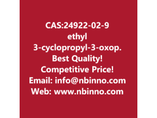 Ethyl 3-cyclopropyl-3-oxopropanoate manufacturer CAS:24922-02-9
