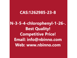 N-[3-[5-(4-chlorophenyl)-1-(2,6-dichlorobenzoyl)pyrrolo[2,3-b]pyridine-3-carbonyl]-2,4-difluorophenyl]propane-1-sulfonamide manufacturer CAS:1262985-23-8
