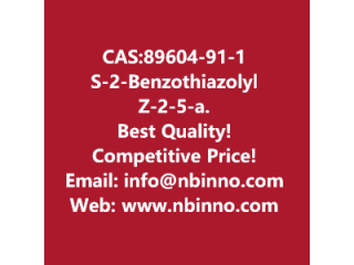 (S)-2-Benzothiazolyl (Z)-2-(5-amino-1,2,4-thiadiazol-3-yl)-2-methoxyiminothioacetate manufacturer CAS:89604-91-1
