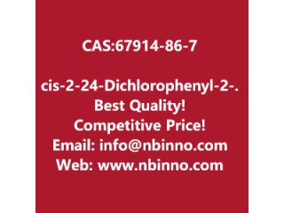 Cis-2-(2,4-Dichlorophenyl)-2-(1H-1,2,4-triazol-1-ylmethyl)-1,3-dioxolan-4-ylmethyl methanesulphonate manufacturer CAS:67914-86-7
