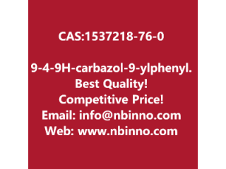 9-(4-(9H-carbazol-9-yl)phenyl)-3-broMo-9H-carbazole manufacturer CAS:1537218-76-0
