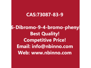 3,6-Dibromo-9-(4-bromo-phenyl)-9H-carbazole manufacturer CAS:73087-83-9
