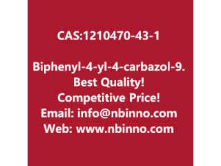 Biphenyl-4-yl-(4-carbazol-9-yl-phenyl)-amine manufacturer CAS:1210470-43-1
