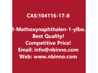 (2-Methoxynaphthalen-1-yl)boronic acid manufacturer CAS:104116-17-8