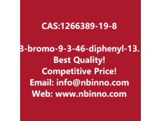 3-bromo-9-[3-(4,6-diphenyl-1,3,5-triazin-2-yl)phenyl]-9H-Carbazole manufacturer CAS:1266389-19-8
