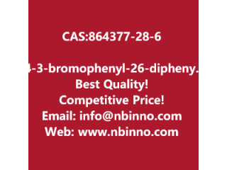 4-(3-bromophenyl)-2,6-diphenyl-pyrimidine manufacturer CAS:864377-28-6

