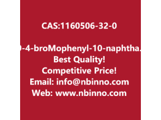 9-(4-broMophenyl)-10-(naphthalen-1-yl)anthracene manufacturer CAS:1160506-32-0
