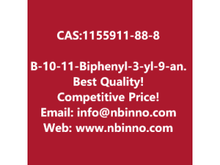 B-(10-[1,1'-Biphenyl]-3-yl-9-anthracenyl)boronic acid manufacturer CAS:1155911-88-8
