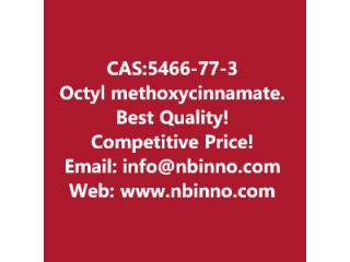 Octyl methoxycinnamate manufacturer CAS:5466-77-3