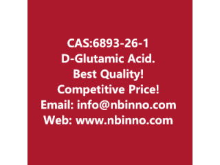 D-Glutamic Acid manufacturer CAS:6893-26-1
