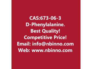 D-Phenylalanine manufacturer CAS:673-06-3

