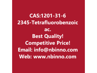2,3,4,5-Tetrafluorobenzoic acid manufacturer CAS:1201-31-6