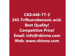 2,4,5-Trifluorobenzoic acid manufacturer CAS:446-17-3
