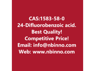 2,4-Difluorobenzoic acid manufacturer CAS:1583-58-0
