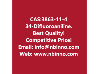 3,4-Difluoroaniline manufacturer CAS:3863-11-4