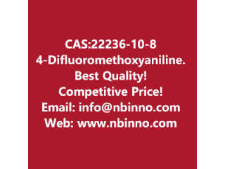 4-(Difluoromethoxy)aniline manufacturer CAS:22236-10-8
