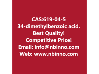 3,4-dimethylbenzoic acid manufacturer CAS:619-04-5
