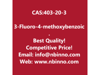 3-Fluoro-4-methoxybenzoic acid manufacturer CAS:403-20-3
