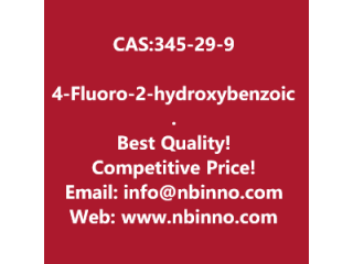 4-Fluoro-2-hydroxybenzoic acid manufacturer CAS:345-29-9