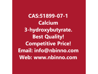 Calcium 3-hydroxybutyrate manufacturer CAS:51899-07-1
