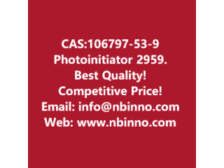 Photoinitiator 2959 manufacturer CAS:106797-53-9
