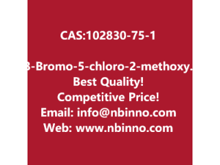 3-Bromo-5-chloro-2-methoxypyridine manufacturer CAS:102830-75-1